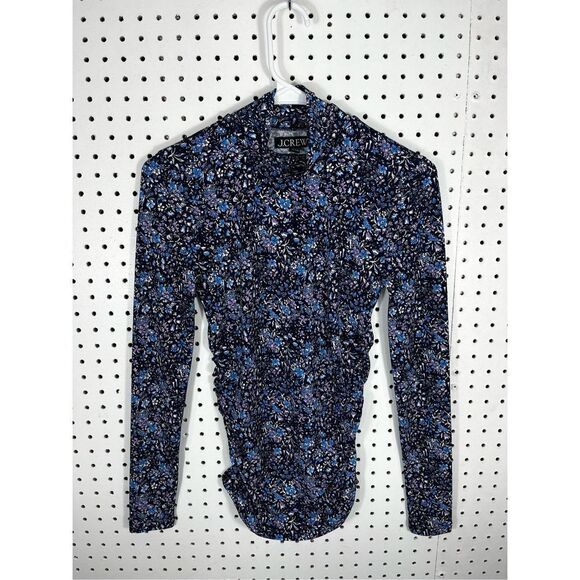 J.Crew Ruched turtleneck top - Picture 1 of 4